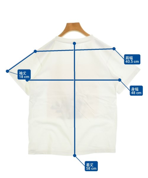 OHGA（オオガ）Tシャツ・カットソー 白 サイズ:F レディース/2200723645108