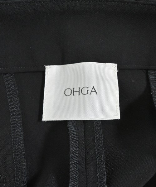 OHGA（オオガ）スラックス 黒 サイズ:S レディース/2200691803012