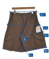 Peace and After（ピースアンドアフター）ショートパンツ 茶 サイズ:XL メンズ/2200617554028