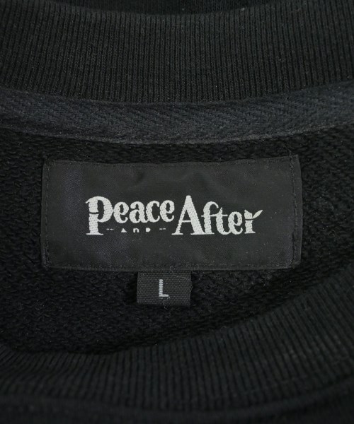 Peace and After（ピースアンドアフター）スウェット 黒 サイズ:L メンズ/2200617554035