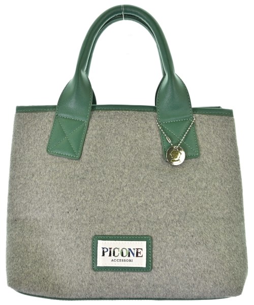 PICONE ACCESSORI(ピッコーネアッチェッソーリ)ハンドバッグ グレー サイズ:-/2200688997366