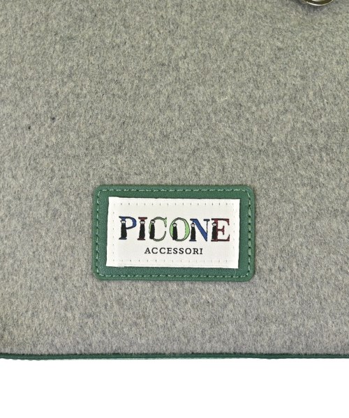 PICONE ACCESSORI（ピッコーネアッチェッソーリ）ハンドバッグ グレー サイズ:- レディース/2200688997366