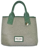 PICONE ACCESSORI（ピッコーネアッチェッソーリ）ハンドバッグ グレー サイズ:- レディース/2200688997366