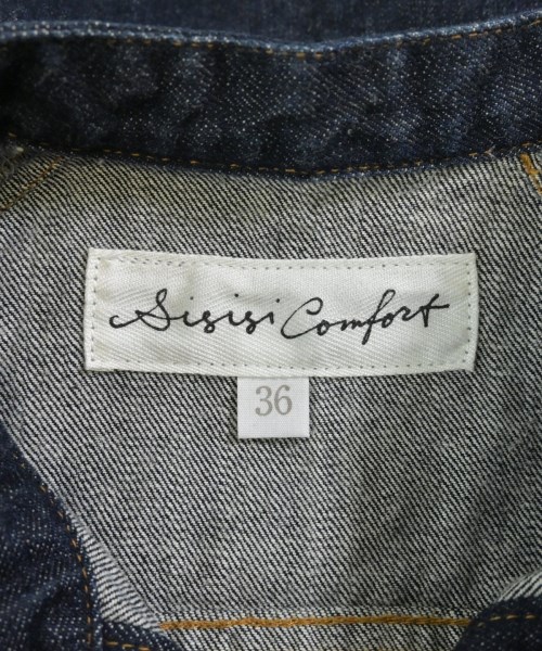 si-si-si comfort（スースースーコンフォート）デニムジャケット 紺 サイズ:36(S位) レディース/2200622145013