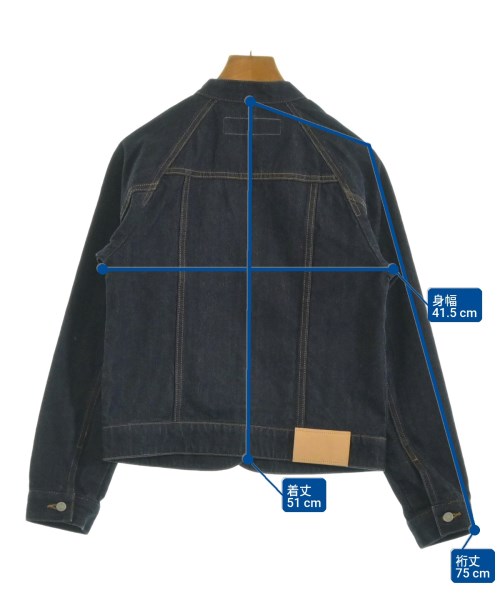 si-si-si comfort（スースースーコンフォート）デニムジャケット 紺 サイズ:36(S位) レディース/2200673189028