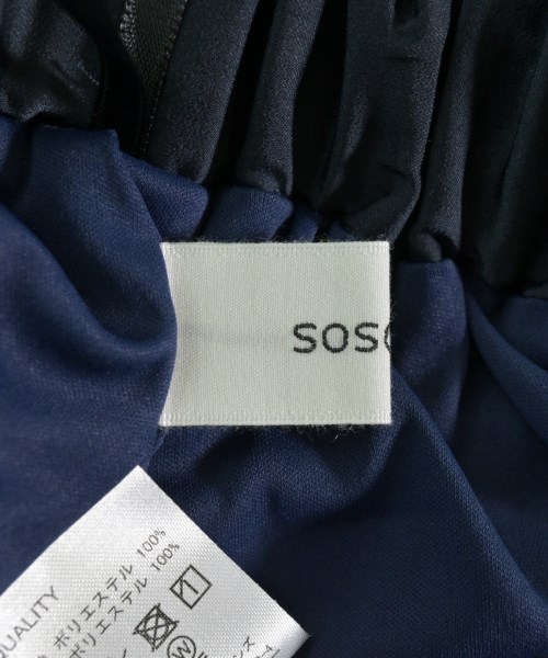 sosotto（ソソット）ロング・マキシ丈スカート 紺 サイズ:-(M位) レディース/2200697963093
