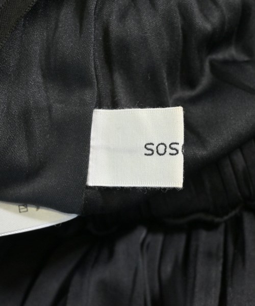 sosotto（ソソット）ロング・マキシ丈スカート 黒 サイズ:-(M位) レディース/2200647250044