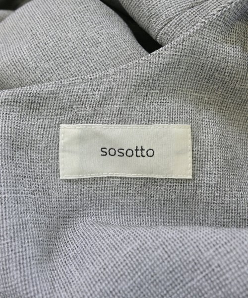 sosotto（ソソット）ワンピース グレー サイズ:F レディース/2200700385058