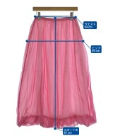TENNE HANDCRAFTED MODERN（テンハンドクラフテッドモダン）ひざ丈スカート ピンク サイズ:F レディース/2200721239170