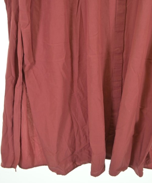 TIMELESS BONbazaar （タイムレスボンバザール）シャツワンピース 赤 サイズ:F レディース/2200637782050