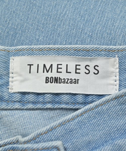 TIMELESS BONbazaar （タイムレスボンバザール）デニムパンツ 青 サイズ:2(M位) レディース/2200648453154