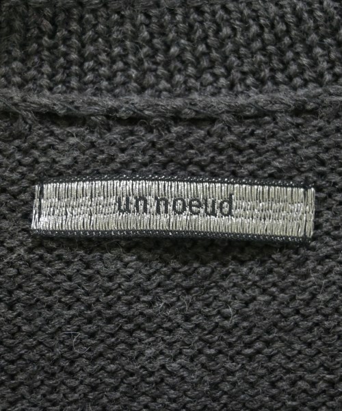 un noeud（アンヌー）カーディガン グレー サイズ:M メンズ/2200671380083