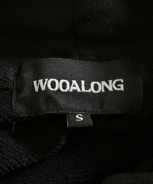WOOALONG（ウアロン）パーカー 黒 サイズ:S メンズ/2200629723030