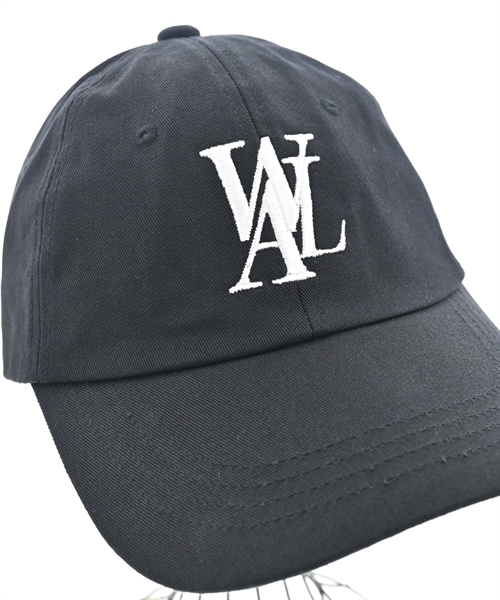 WOOALONG（ウアロン）キャップ 黒 サイズ:54-63cm レディース/2200601061020