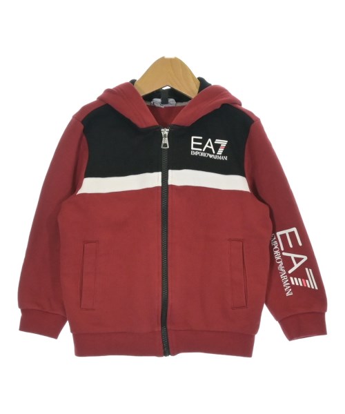 EA7(イーエーセブン)パーカー 赤 サイズ:110(5T-6T)/2200698958043