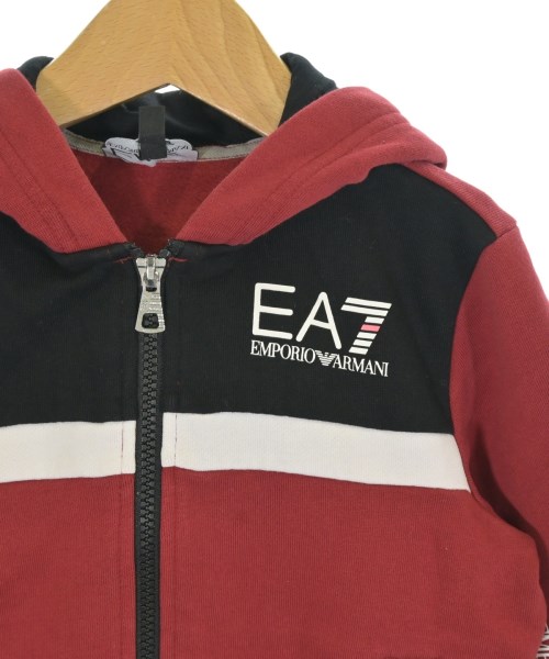 EA7（イーエーセブン）パーカー 赤 サイズ:110(5T-6T) キッズ/2200698958043