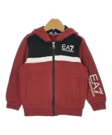 EA7（イーエーセブン）パーカー 赤 サイズ:110(5T-6T) キッズ/2200698958043