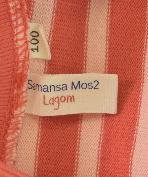Samansa Mos2 Lagom（サマンサモスモスラーゴム）Tシャツ・カットソー 赤 サイズ:100(3T-4T) キッズ/2200672534102