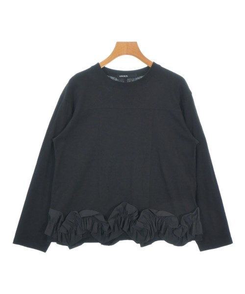a.no.ne.ne(アノネネ)Tシャツ・カットソー 黒 サイズ:1(S位)/2200690354058