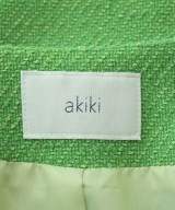 akiki（アキキ）ノーカラージャケット 緑 サイズ:F レディース/2200707510118