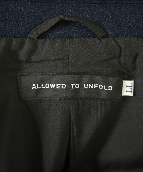 ALLOWED TO UNFOLD（アロウドトゥアンフォールド）その他 紺 サイズ:LL(XL位) メンズ/2200703598059