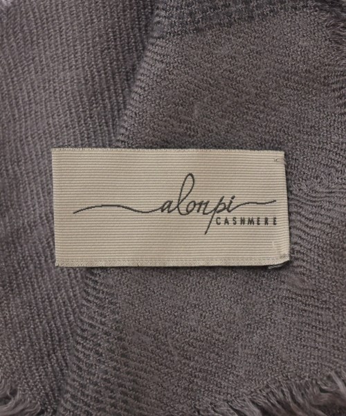 ALONPI CASHMERE（アロンピカシミア）ストール グレー サイズ:- レディース/2200721960258