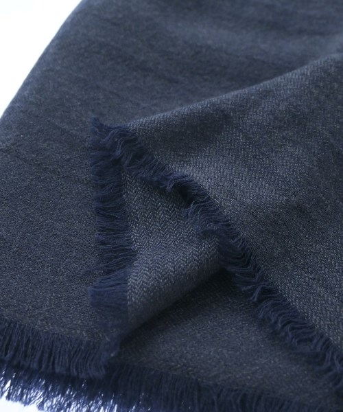 ALONPI CASHMERE（アロンピカシミア）ストール 紺 サイズ:- レディース/2200692970089