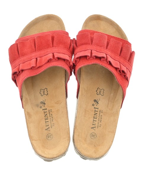 AUTENTI by penta（オーセンティバイペンタ）サンダル 赤 サイズ:EU38(24.5cm位) レディース/2200614567120