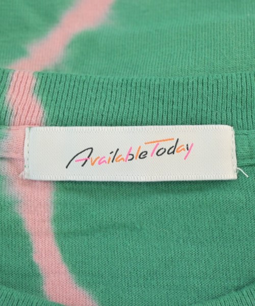 Available Today（アバイラブルトゥディ）Tシャツ・カットソー 緑 サイズ:1(S位) レディース/2200700988051