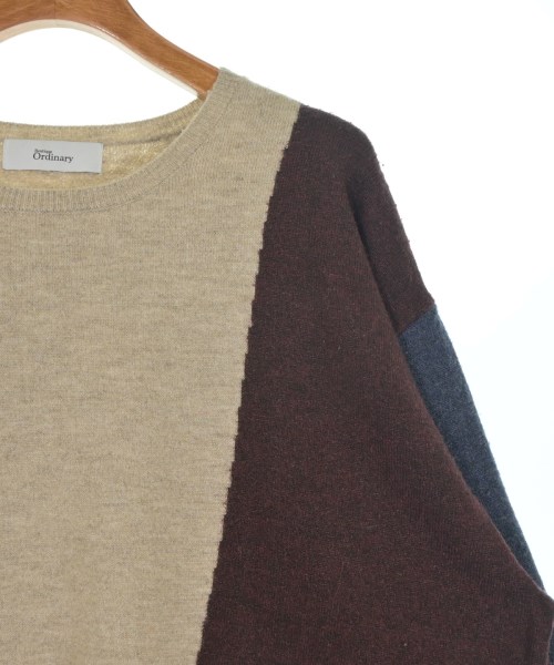 Boutique Ordinary（ブティークオーディナリー）ニット・セーター ベージュ サイズ:F レディース/2200631771029