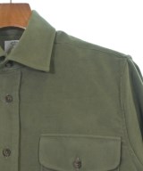 CORDINGS（コーディングス）カジュアルシャツ カーキ サイズ:38(S位) メンズ/2200622757056