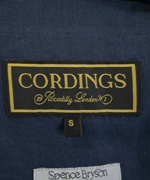 CORDINGS（コーディングス）シャツワンピース 紺 サイズ:S レディース/2200716426028