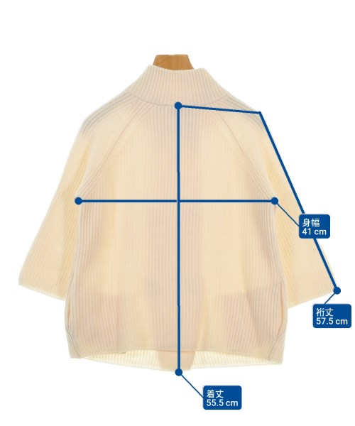 DENIM GALLERY BIARRITZ（デニムギャラリービアリッツ）カーディガン 白 サイズ:XS レディース/2200669958232