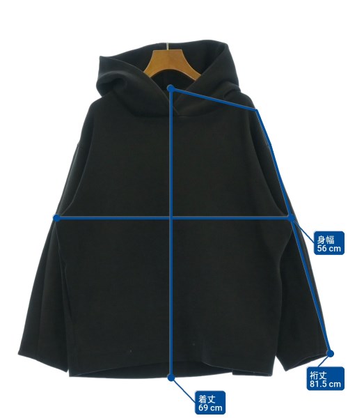 emmi（エミ）パーカー 黒 サイズ:1(S位) レディース/2200634660054