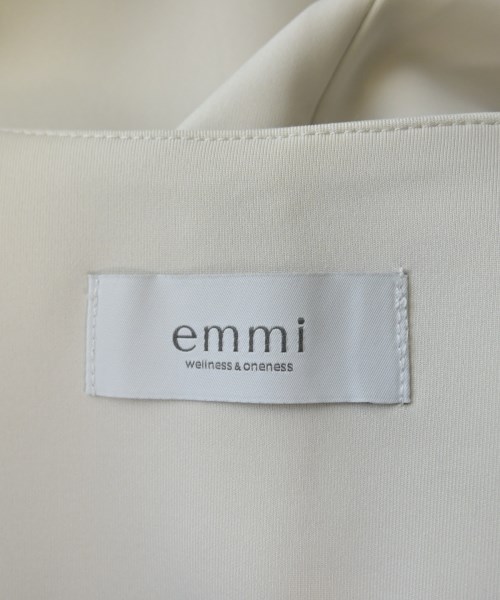 emmi（エミ）ノーカラージャケット 白 サイズ:0(XS位) レディース/2200619569051