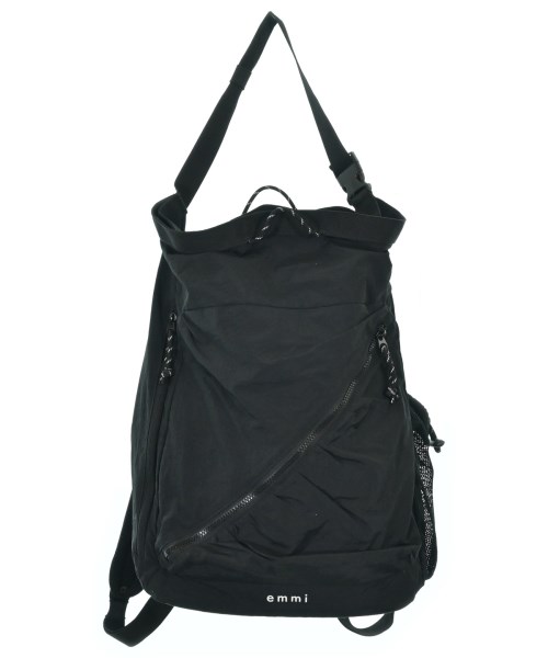 emmi(エミ)バックパック・リュック 黒 サイズ:F/2200636918030