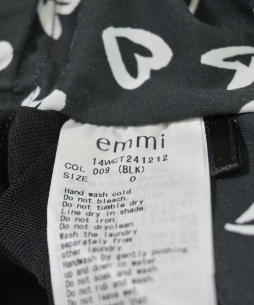 emmi（エミ）キャミソール 黒 サイズ:0(XS位) レディース/2200643210127