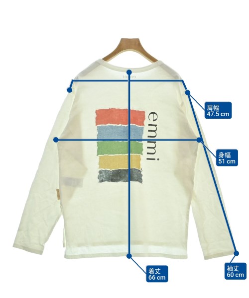 emmi（エミ）Tシャツ・カットソー 白 サイズ:ONE レディース/2200622415086