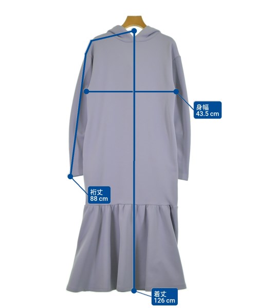 emmi（エミ）ワンピース 紫 サイズ:0(XS位) レディース/2200628254016