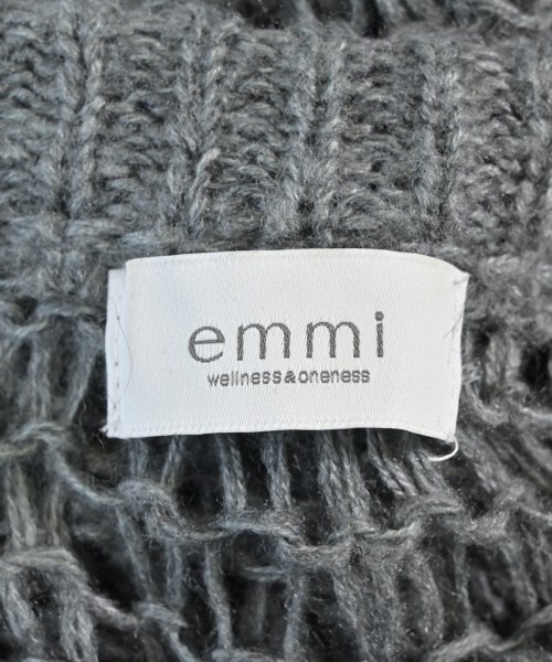 emmi atelier（エミアトリエ）ニット・セーター グレー サイズ:ONE レディース/2200619081010