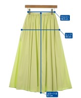 emmi（エミ）ロング・マキシ丈スカート 緑 サイズ:0(XS位) レディース/2200612138025