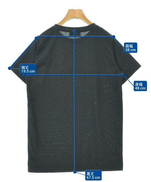 emmi（エミ）Tシャツ・カットソー 黒 サイズ:ONE レディース/2200610115059