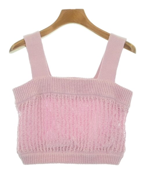 emmi(エミ)ベスト/ノースリーブ ピンク サイズ:F/2200675177016