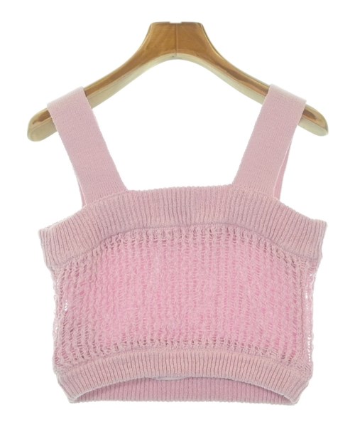 emmi（エミ）ベスト/ノースリーブ ピンク サイズ:F レディース/2200675177016