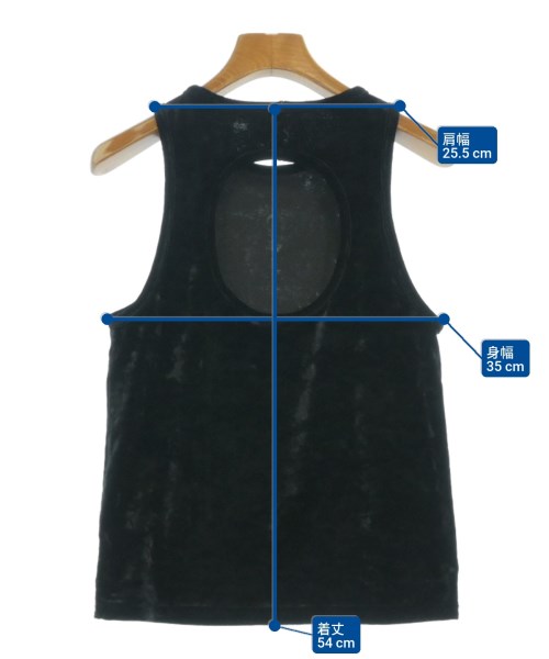 emmi（エミ）タンクトップ 黒 サイズ:-(XS位) レディース/2200674033054