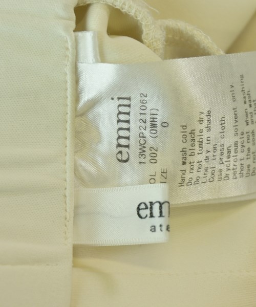 emmi（エミ）その他 白 サイズ:0(XS位) レディース/2200697549082