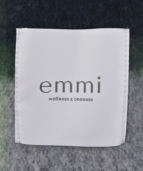 emmi atelier（エミアトリエ）マフラー 紺 サイズ:F レディース/2200658392054