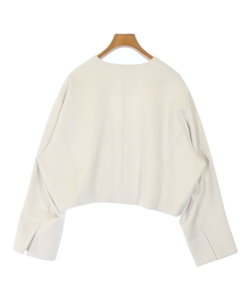 emmi（エミ）ノーカラージャケット 白 サイズ:0(XS位) レディース/2200658013065
