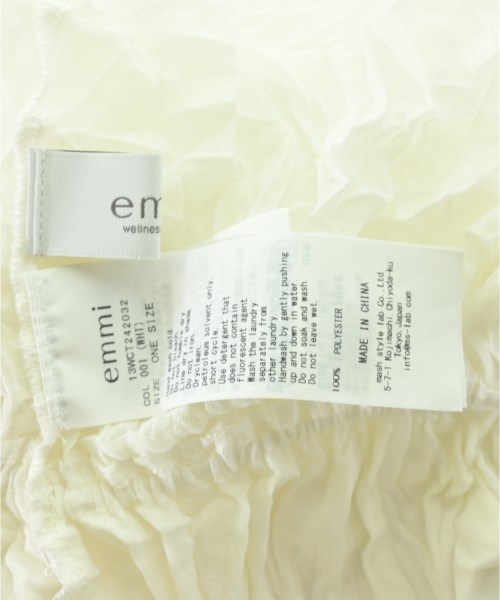 emmi（エミ）Tシャツ・カットソー 白 サイズ:F レディース/2200710625045