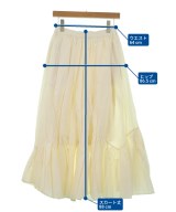 emmi（エミ）ロング・マキシ丈スカート 白 サイズ:1(S位) レディース/2200639130040